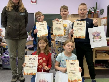 Rozdanie nagró w konkursie plastycznym Bary jesieni na Wzniesieniach 2025, 